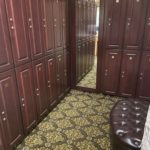 DESUAR Spa at the Westin Bonaventure locker room